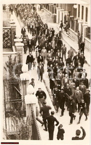 Fotografia d epoca originale 1929 Milano FRANCESCO BARACCA Corteo XI Anniversario 1