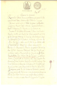 Documento originale, autentico 1912 L AQUILA Giambattista PICA ALFIERI debitore della Cassa di Risparmio 1