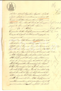 1899 TORRICELLA DEL PIZZO Fratelli NICOLI vendono immobili a Giacomo VOLTINI