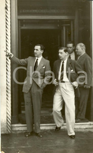 Fotografia d epoca originale 1937 VENEZIA Nicolae BRANA, giÃ  Principe di ROMANIA Fotografia 1