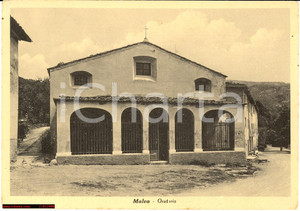 Cartolina originale da collezione 1957 MALVA CASTELFRANCO DI SOPRA oratorio FG VG 1