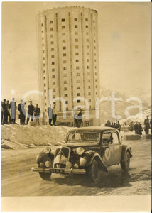1953 RALLYE DEL SESTRIERE Passaggio CITROEN di Gerd SEIBERT e Alfred BOLZ *Foto