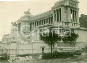 Fotografia d epoca originale 1932 ROMA Lavori costruzione metropolitana al MILITE IGNOTO Fotografia 1