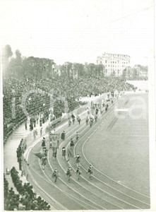 Fotografia d epoca originale 1934 MILANO Carosello Universitari in costume ARENA CIVICA Goliardia Fotografia 1