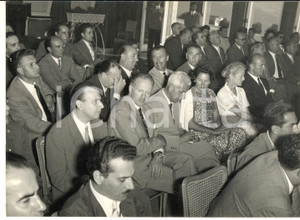 1957 AUTOMOBILISMO SAINT-VINCENT Gigi VILLORESI al raduno ex piloti *Foto