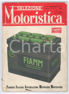 Giornale, rivista storica 1955 SELEZIONE MOTORISTICA FIAMM  Pinza LISLE  Pulitrice CLAYTON  Rivista 55 1