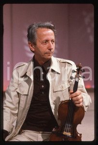 35mm vintage slide* 1980ca ITALIA MUSICA Giusto PIO Ritratto del musicista (23)
