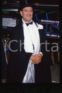 35mm vintage slide* 1990 ca ITALY - TV Georges DESCRIERES French actor (4)