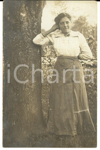 Fotografia d epoca originale 1919 EDELSCHROTT AUSTRIA Ritratto di Maria REICHL Foto cartolina VINTAGE 1