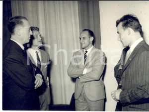 Fotografia d epoca originale 1954 CALCIO TORINO Allenamenti Nazionale VALENTINI BONIPERTI COSTAGLIOLA Foto 1
