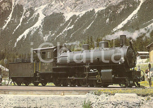 Cartolina originale da collezione 1985 SCHWEIZ Rhatischen Bahn RhB Locomotive 107 Cartolina 1