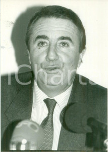 Fotografia d epoca originale 1988 PARIS JeanPierre SOISSON risponde ai giornalisti Fotografia 1