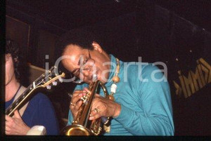 Jimmy OWENS - MUSIC American jazz trumpeter 1990 ca * 35 mm vintage slide 10