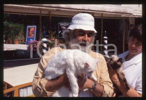35mm vintage slide* 1990 VENICE American film director Armondo Linus ACOSTA (13)