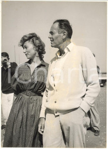 1959 VENEZIA Mostra del Cinema - Henry FONDA con la moglie Afdera FRANCHETTI