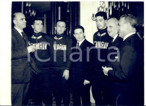 1963 CICLISMO MILANO Terrazza MARTINI - Presentazione squadra SALVARANI *Foto