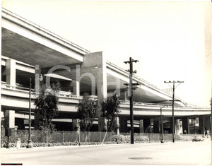 Fotografia d'epoca originale 1970 CALIFORNIA Traffic flyover at San Francisco PHOTO 1