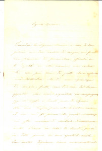 Documento originale, autentico 1842 GENOVA Giovanna NEGROTTO CAMBIASO alla cognata Caterina RIVAROLA Autografo 1