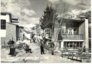 Cartolina originale da collezione 1960 ca BORMIO (SO) Stazione d'arrivo della funivia del CIUK *Cartolina FG NV 1