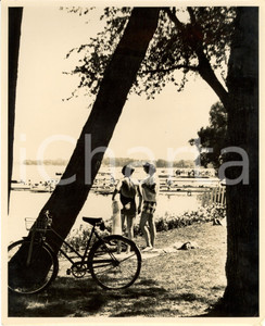 Fotografia d epoca originale 1951 LAGO CHAUTAUQUA USA Sport acquatici allo CHAUTAUQUA INSTITUTION Foto 1