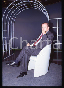 35mm vintage slide*  1992 Gianni BISIACH conduce "Filo rosso"