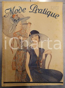 Giornale, rivista storica Juin 1924 PARIS MODE PRATIQUE Journal femme et maison n°26 Nos grandes filles 1