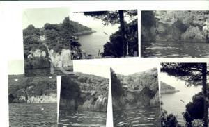 Fotografia d epoca originale 1960 ca TOSCANA LA CALETTA Lotto 13 foto VINTAGE 12x8 cm 1