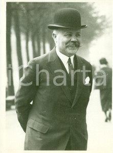 Fotografia d epoca originale 1930 ca PARIS Ritratto Louis LOUCHEUR vecchio Ministro Finanze prima di paralisi 1
