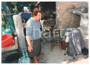 Fotografia d epoca originale 1997 TERREMOTO NOCERA UMBRA  Abitante   Foto 25x18 3 1