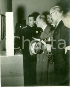 Fotografia d epoca originale 1938 MILANO Inaugurazione dei Prelittoriali dell arte alla PERMANENTE Fotografia 1