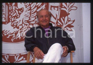 35mm vintage slide* 1996 VENICE Film Festival Robert LOGGIA American actor (9)