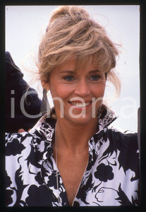 35mm vintage slide* 1989 FESTIVAL CANNES - Jane FONDA - Ritratto dell'attrice 17