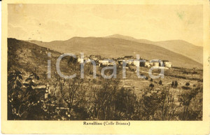 Cartolina originale da collezione 1940 ca COLLE BRIANZA LC Veduta panoramica della frazione RAVELLINO FP VG 1