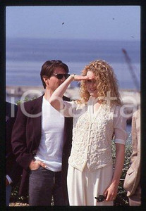35mm vintage slide* 1992 CANNES Tom CRUISE & Nicole KIDMAN - "FAR AND AWAY" (61)