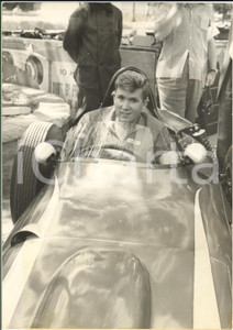 1960 AUTOMOBILISMO GP di MONACO Lance REVENTLOW su SCARAB - Foto 13x18 cm