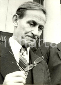 Fotografia d epoca originale 1980 PARIS Robert GALLEY Ministro della Difesa ad interim Fotografia 1