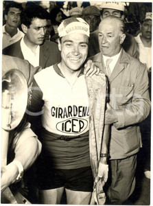 1957 CICLISMO MILANO-SANREMO Il vincitore Miguel POBLET *Foto 18x24 cm