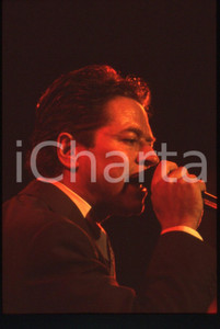35mm vintage slide* 1990ca MUSICA Robert PALMER Ritratto del cantante (70)