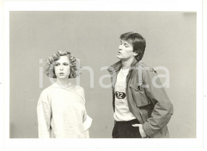 1985 ca COSTUME Loretta GOGGI con Gianni BREZZA - Sketch comico *Foto 24x18 cm