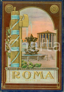Documento originale, autentico 1935 ca ROMA Libretto con 32 vedutine fotografiche Parte II ILLUSTRATO 1
