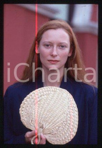 35mm vintage slide* 1992 VENICE Film Festival British actress Tilda SWINTON (22)