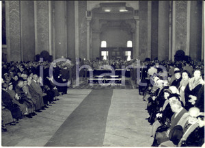 1957 ROMA Chiesa S. Maria degli Angeli - Esposizione salma Beniamino GIGLI Foto