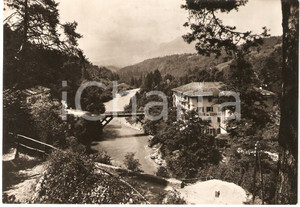 Cartolina originale da collezione 1953 COMANO TERME (TN) Stabilimento termale - Cartolina FG VG 1