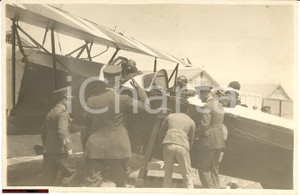 Fotografia d epoca originale 1931 LIBIA, Umberto Savoia e Maria JosÃ© su IMAM RO 1 1