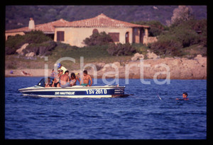 35mm vintage slide*1992 LISCIA DI VACCA Todd McKEE sci nautico - Ski Nautique