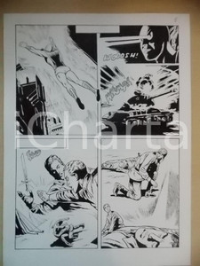Opera d’arte autentica 2001 L AUTRE Luciano BERNASCONI Alieno distrugge carro armato Tavola originale 1 Opera d’arte autentica 2001 L AUTRE Luciano BERNASCONI Alieno distrugge carro armato Tavola originale 1