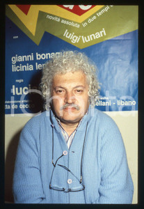 35mm vintage slide* 1986 TEATRO Bruno LAUZI presenta L'INCIDENTE (1)