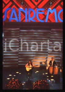 35mm vintage slide* 1998 SANREMO singer and composer Jose FELICIANO (9)