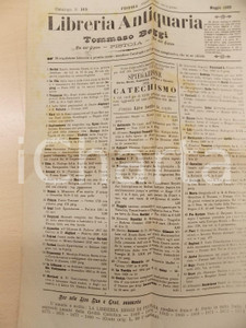 Giornale, rivista storica 1900 PISTOIA Libreria Antiquaria Tommaso BEGGI Catalogo bibliografico n. 169 1