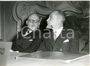 1957 TORINO Palazzo Madama - Inaugurazione CECC - Amedeo PEYRON e Guido BISORI